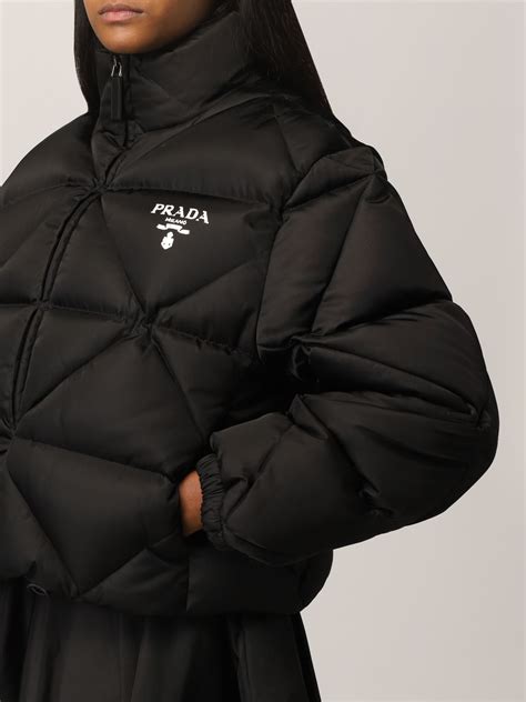 prada coats womens 2018|Prada nylon jacket women's.